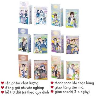Card Kpop Idol Lomo Bo Góc Hologram Hộp 50-55 Tấm Phong Cách Fanmade Timo QT123