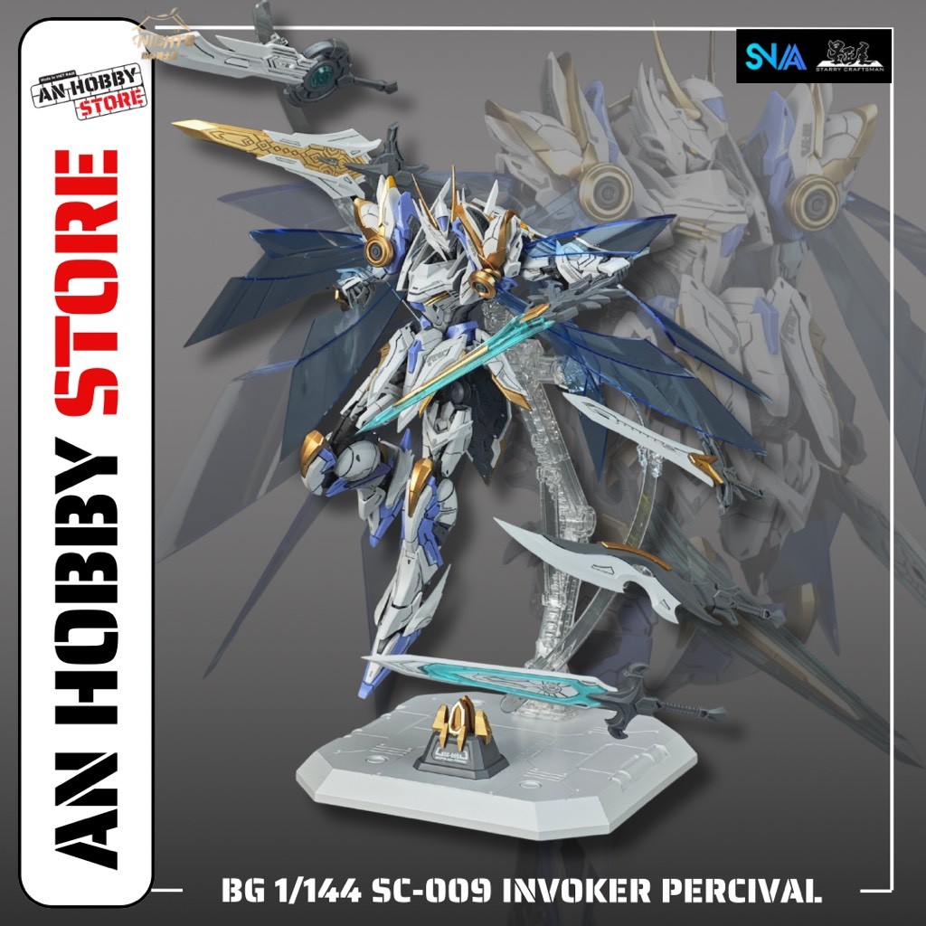 [HÀNG SẴN] MÔ HÌNH LẮP RÁP SC009 DIVINE INVOKER PERCIVAL SNAA BG 1/144 ...
