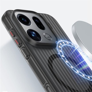 Thích hợp cho hộp đựng điện thoại FindX9Pro Lưới tản nhiệt sóng từ tính FindX8Ultra Vỏ bảo vệ chống trượt Hàng hóa giao ngay