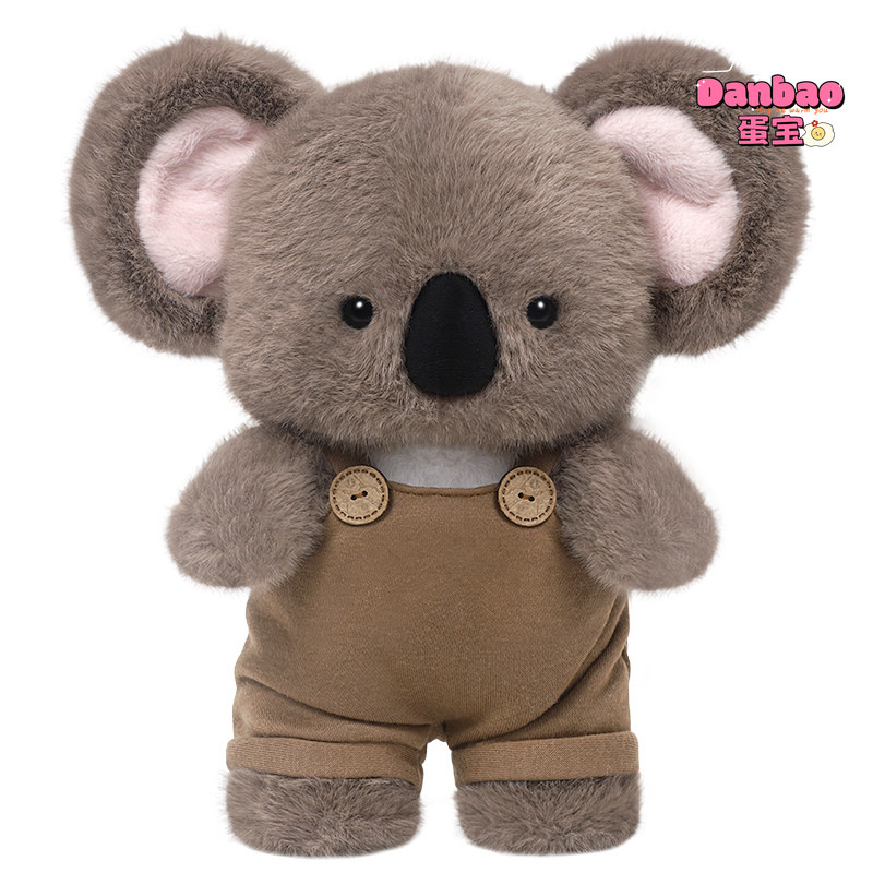 [JOOKI] Koala Baby với quần yếm Đồ chơi sang trọng Chất liệu búp bê Koala dễ thương Quà tặng mềm cho trẻ em Quà tặng sinh nhật DANBAO Đồ chơi