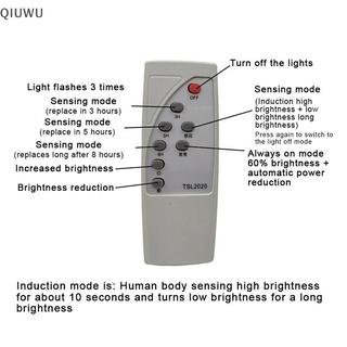 QIUWU 3.2V 3.7V Điều khiển từ xa Bảng mạch cảm biến đèn đường tích hợp năng lượng mặt trời PIR có bộ điều khiển.