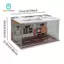 Hộp trưng bày ô tô mô hình di động tỷ lệ 1 / 64 có đèn cho ô tô đồ chơi thể thao