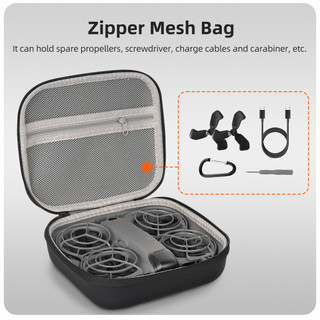 Dành cho túi lưu trữ DJI NEO 2, túi đeo kính 3 chiếc, túi máy đơn điều khiển từ xa RC-N3, sáu hộp bảo vệ điện, phụ kiện máy bay không người lái Neo2