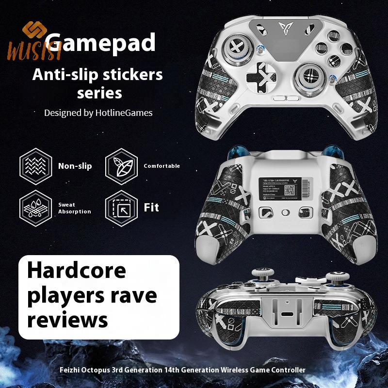 [WUSISI] Miếng dán chống trượt cho Flydigi Vader 3 Pro Flydigi Vader 4 Pro Tay cầm trò chơi không dây Nút tay cầm chơi Game Bộ băng chống trượt MỚI