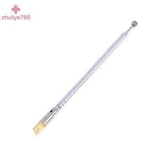 < zhuliye789 > 1Pc 37cm 5 phần Kính thiên văn bằng thép không gỉ AM FM Radio Ăng-ten đa năng
