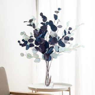 [BÁN] Cây bạch đàn nhân tạo 85cm Trang trí nội thất Bắc Âu Trang trí phòng thẩm mỹ Nhánh lá giả Tiệc cưới DIY Sắp xếp hoa lụa Phòng ngủ văn phòng Phòng khách