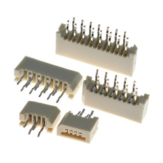 Đầu nối FFC / FPC 1.0MM Cắm trực tiếp một mặt Sân 180 độ Dislocation Chịu nhiệt độ cao 4-40P Không có khóa
