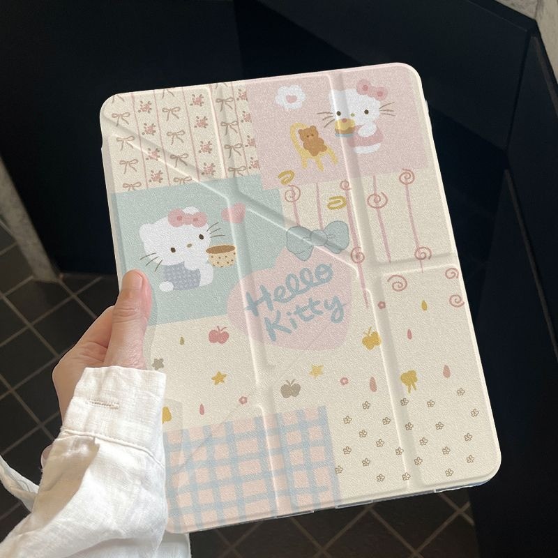 Bảo vệ cho ốp lưng ipad Mini4 / 5 / 6 thế hệ thứ 10 Gen5 / 6 25S A16 gen11th M2 Air6 M3 Air7 pro12.9 Air4 / air5 Gen7 Gen8 Gen9 air11 air 13 inch Air2 M4 24S pro11 Vỏ Acrylic Hộp đựng bút chì