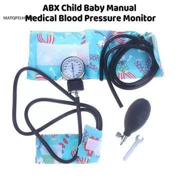 MATQPELHUNE Hướng dẫn sử dụng cho trẻ em Máy đo huyết áp y tế cho trẻ sơ sinh Trẻ sơ sinh Vòng đeo tay BP Vòng đeo tay trên Máy đo huyết áp Aneroid VN
