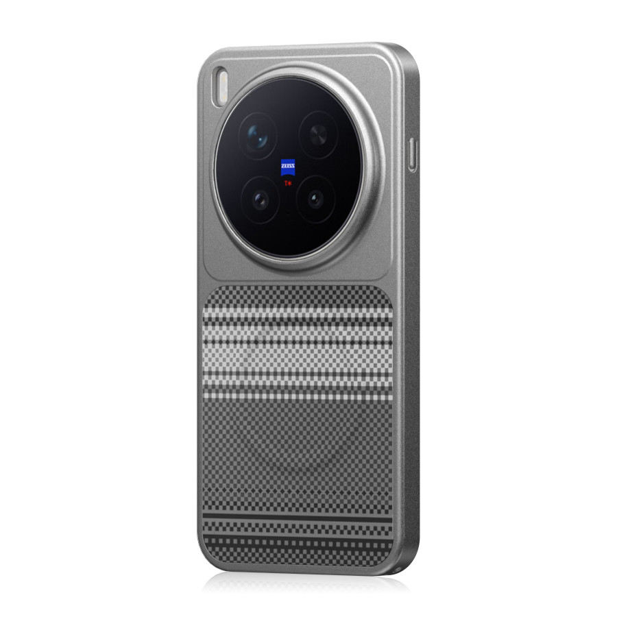 Dành Cho Vivo x300 Ốp Lưng Điện Thoại pro Improper Góc Rộng Ngay Lập Tức Thay Đổi Sang Họa Tiết Kevlar Da Từ Trường Hợp Bảo Vệ