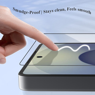 Lereach cho Samsung Galaxy S25 Ultra / S25 + / S25 Egde / S25 FE / S25 / S24 Kính cường lực siêu bảo vệ màn hình có hộp định vị