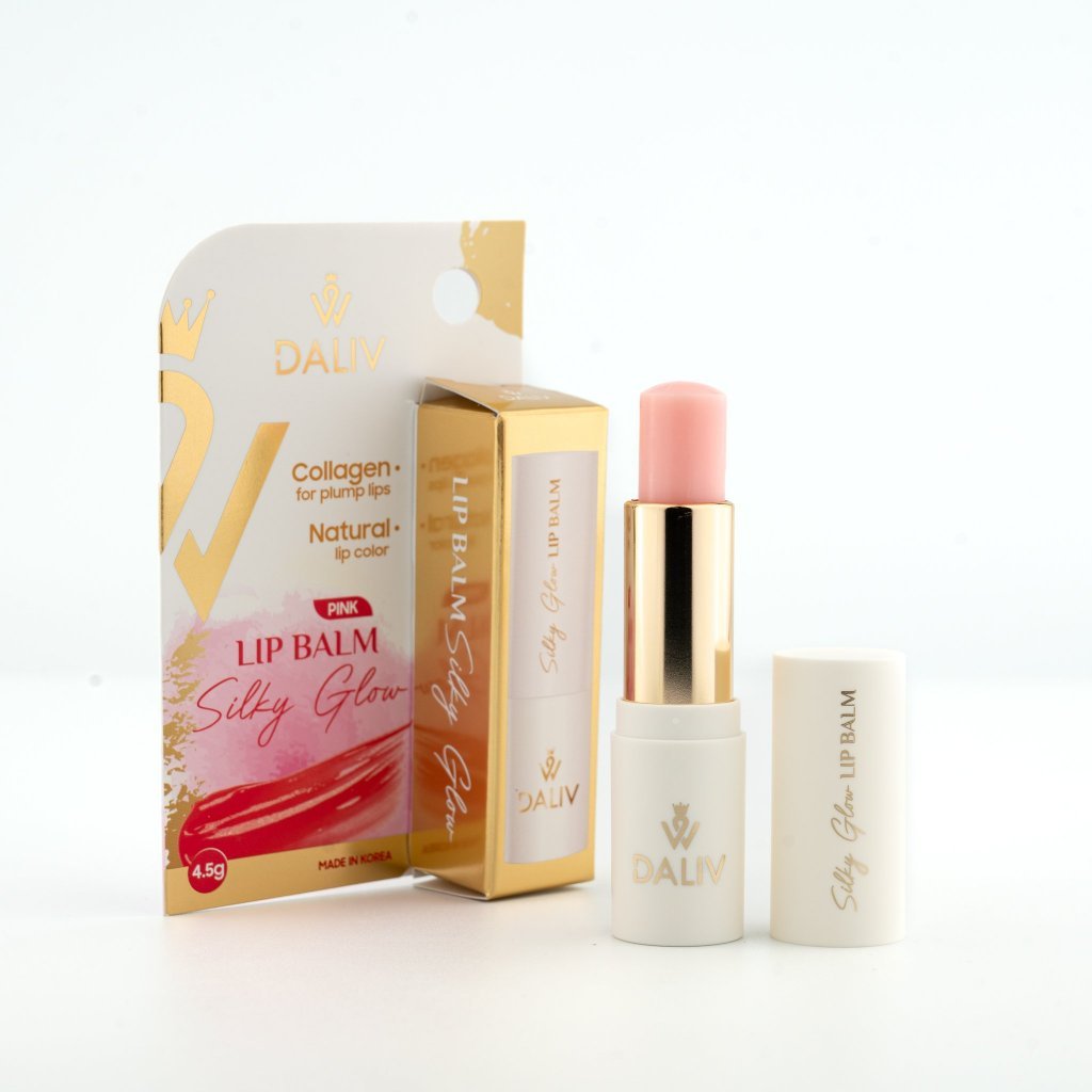 Son Dưỡng Môi Cao Cấp Daliv Silky Glow Màu Hồng Dưỡng Ẩm Làm Mềm Môi Giảm Nứt Nẻ 4.5g