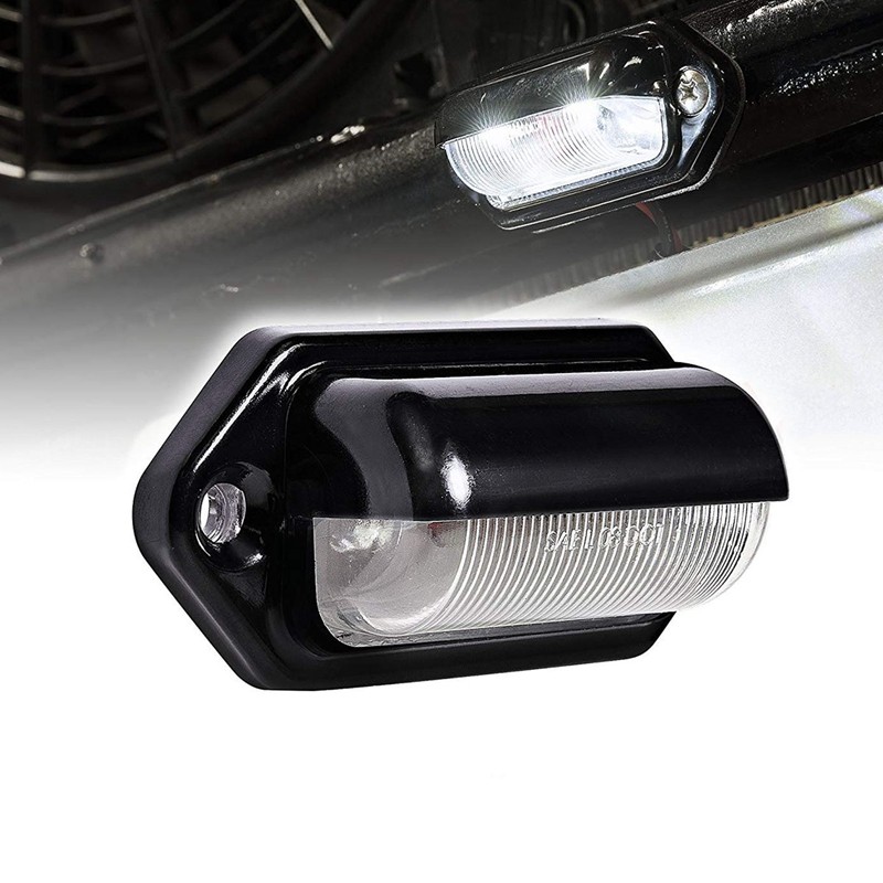 Biển số LED Đèn biển số chống nước Đèn đuôi cho xe kéo, RV, Xe tải, Thuyền