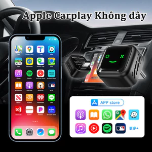 USB Hỗ Trợ Chuyển Đổi Kết Nối Apple Carplay, Tương thích đa dạng xe, Android Auto Không Dây Cho Ô Tô Xe Hơi