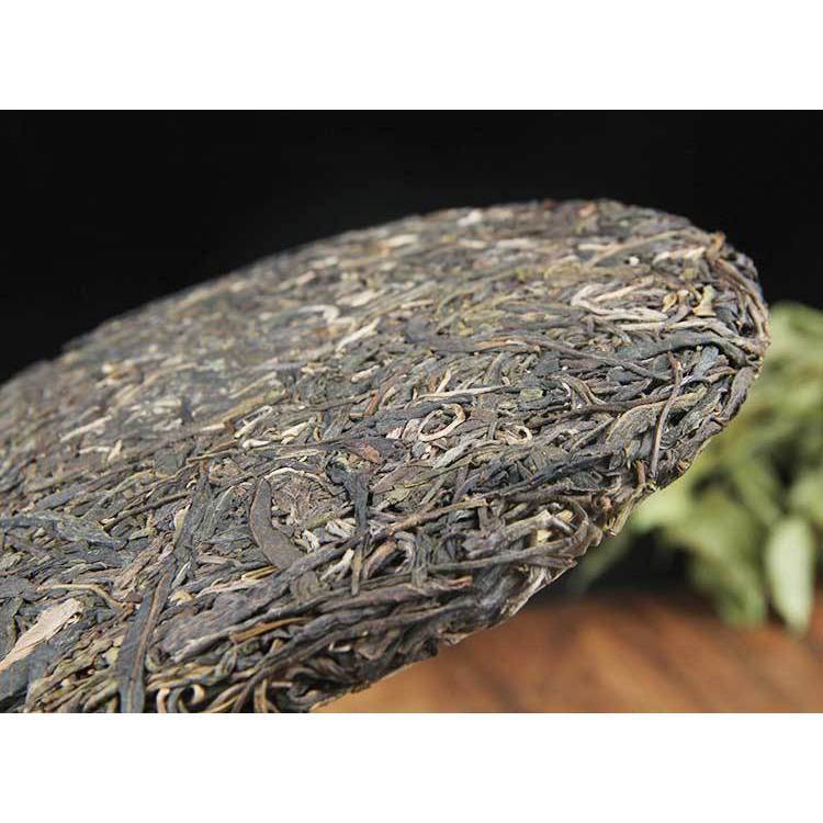 BÁNH TRÀ PHỔ NHĨ SỐNG CÂY CỔ THỤ NÚI ĐẠI TUYẾT SƠN VÂN NAM 357 GRAM NĂM 2021