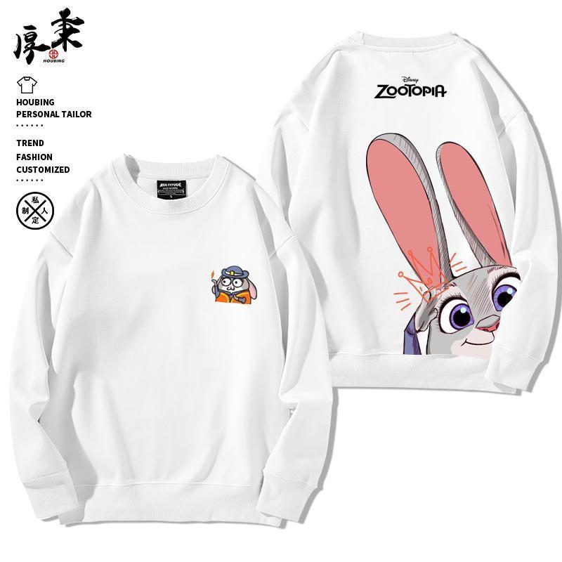 Crazy Animal City Nick Judy - Áo Cặp Đôi Nam Nữ cổ tròn, hợp thời trang