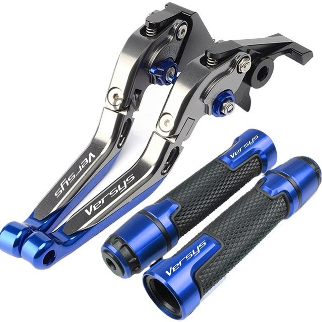 Dành Cho Kawasaki Versys 650 2006-2024 Hợp Kim Nhôm CNC 6 Tầng Có Thể Điều Chỉnh Có Thể Gập Lại Phanh Ly Hợp Đòn Bẩy Có Tay Cầm Bộ Phụ Kiện