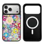 Gương Từ Tính INS Mặt Cười Hoa Ốp Lưng Điện Thoại IPhone 17 16 Pro Max 17Air 17 16 15 14 13 12 11 Vỏ Bảo Vệ Chống Sốc