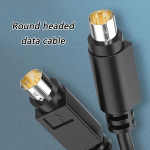 PCF * Tự động hóa công nghiệp MD8 8Pin Dây truyền thông đồng đầy đủ cho lập trình viên Servo Nhiều kết nối 1M 2M