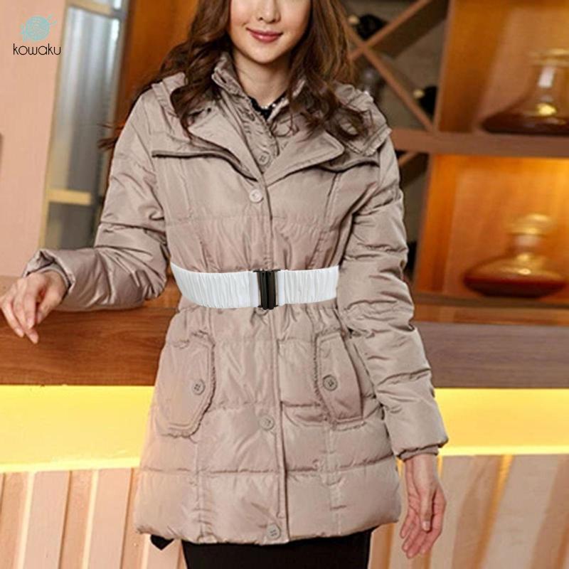 Thắt lưng Cinch chunky cho áo khoác phồng mùa đông