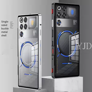 Ốp Lưng Cho RedMagic 11 Pro 11Pro + Khung Kim Loại Thể Thao Làm Mát Thiết Kế Khóa Đàn Hồi Tản Nhiệt Chống Rơi Vỏ Điện Thoại