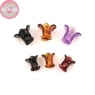 N2HAO 12 Chiếc Nhựa Nhỏ Đen Kẹp Tóc Móng Vuốt Kẹp n