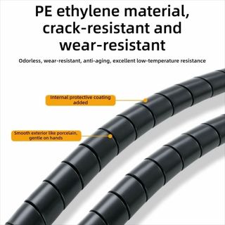 Vỏ bọc cáp RISEDOT, Bảo vệ dây 8 / 10 / 16 / 22mm linh hoạt, Tay áo cáp xoắn ốc