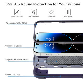Vỏ bọc giá đỡ vòng đôi đa năng đầy màu sắc cho iPhone 17 16 11 Pro Max 17Air Vỏ chống sốc cứng