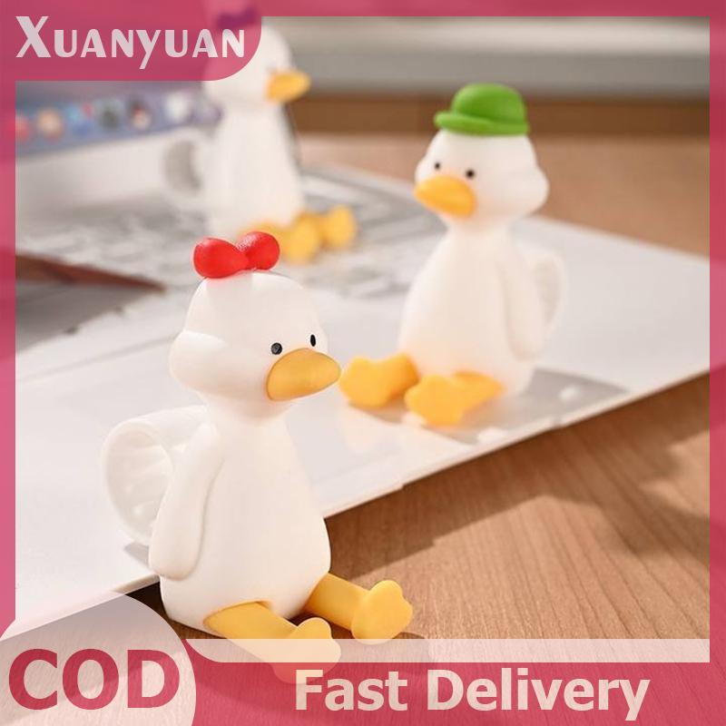 XUAN Gấu Vịt Cửa Không Đục Lỗ Tấm Chống Va Chạm Phòng Tắm Tay Nắm Cửa Silicon Im Lặng Tấm Bảo Vệ Tay Cầm Cửa Vỏ Bảo Vệ VN