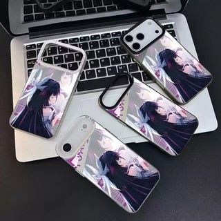 Ốp Điện Thoại Genshin Impact Columbina Cho IPhone 11 12 13 14 15 16 17 Pro Max Plus 16E Vỏ Laser Cứng IMD Hoạt Hình Xu Hướng Chống Sốc Thương Hiệu Vỏ Silicon Thời Trang