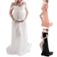 Maternity Photo Dress Soft Polyester Breathable Skirt for Photoshoot