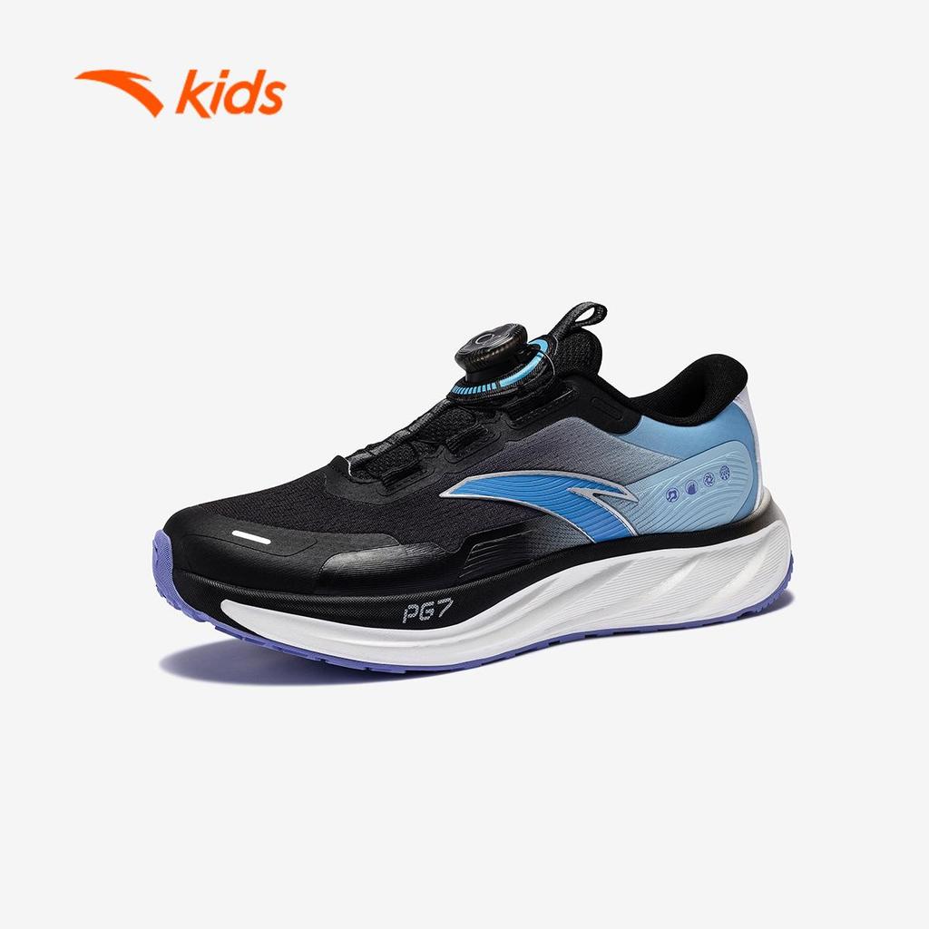 ANTA Kids PG7 Lingfeng Giày Chạy Thể Thao Bé trai 3125D5526 Size 33-39 Khóa Habu, Đệm Êm, Bám Sàn, Thoải Mái Vận Động