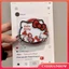 Ngọt Ngào Dễ Thương Hello Kitty Cây Túi Khí Điện Thoại Di Động Hỗ Trợ Sáng Tạo Hoạt Hình Ngôi Sao Quicksand Stents Kéo Stents Chung Sau Keo Dính