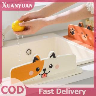 XUAN Silicone Bồn Rửa Chén Nước Bắn Bảo Vệ Chậu Rửa Chống Bắn Chặn Chống Thấm Nước Splatter Màn Hình Chống Nước Ban VN