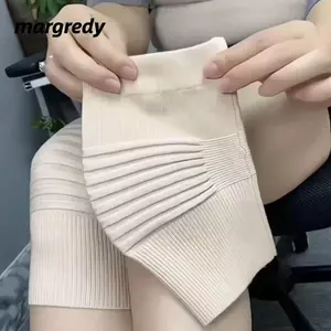 MARGREDY Đế Ấm Đầu Gối Cotton Co Giãn, Bảo Vệ Khớp Cho Nam và Nữ