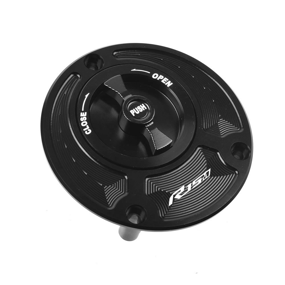 Dành Cho Xe YAMAHA YZF R1 R1M R7 R6 R15 R15M R3 Xe Máy Phát Hành Nhanh Nắp Bình Nhiên Liệu Nhôm CNC Phụ Kiện Khóa Nhanh
