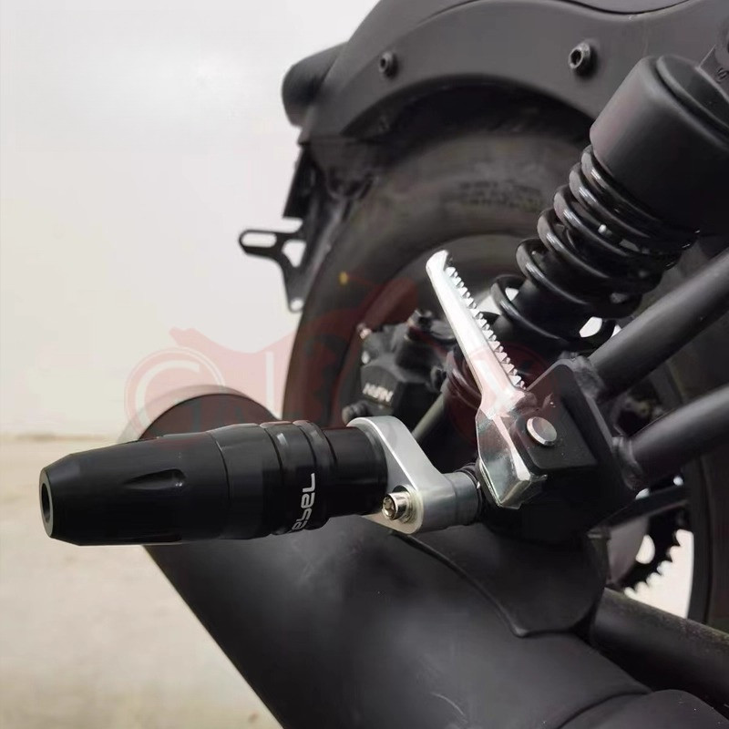 Dành Cho Xe YAMAHA XSR155 R15 V3 V4 R3 Xe Máy CNC Khung Xả Thanh Trượt Tai Nạn Bảo Vệ Cao Su Chống Rơi Phụ Kiện Bảo Vệ