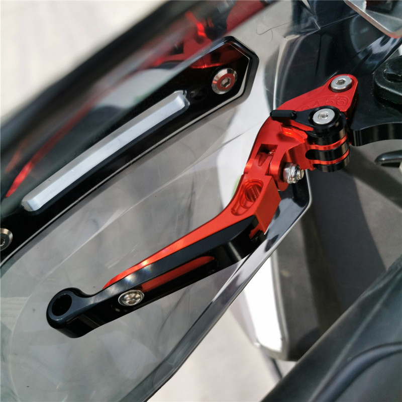 Dành Cho Xe YAMAHA YZF R15 V3 V4 MT15 Sửa Đổi CNC Có Thể Gập Lại Phanh Ly Hợp Đòn Bẩy Đua Tay Cầm Bộ Phụ Kiện