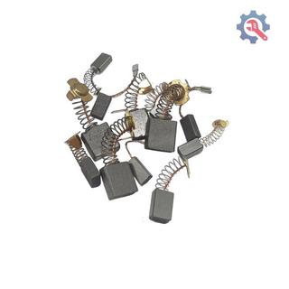 [AT] 60 Chiếc Động Cơ Điện Bàn Chải Carbon Dụng Cụ Điện Sửa Chữa Các Bộ Phận Bàn Chải Carbon Thay Thế 10 Loại Khác Nhau TH