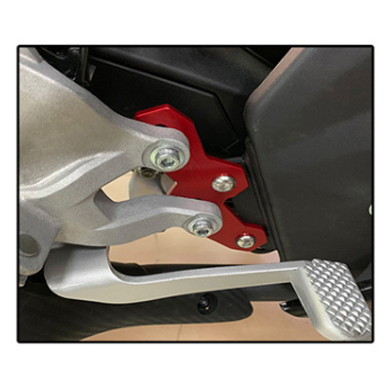 Dành Cho Xe YAMAHA YZF R15 V3 2017-2021 Xe Máy CNC Có Thể Điều Chỉnh Rearset Chân Chốt Nâng Giá Đỡ Phía Sau Chân Bộ
