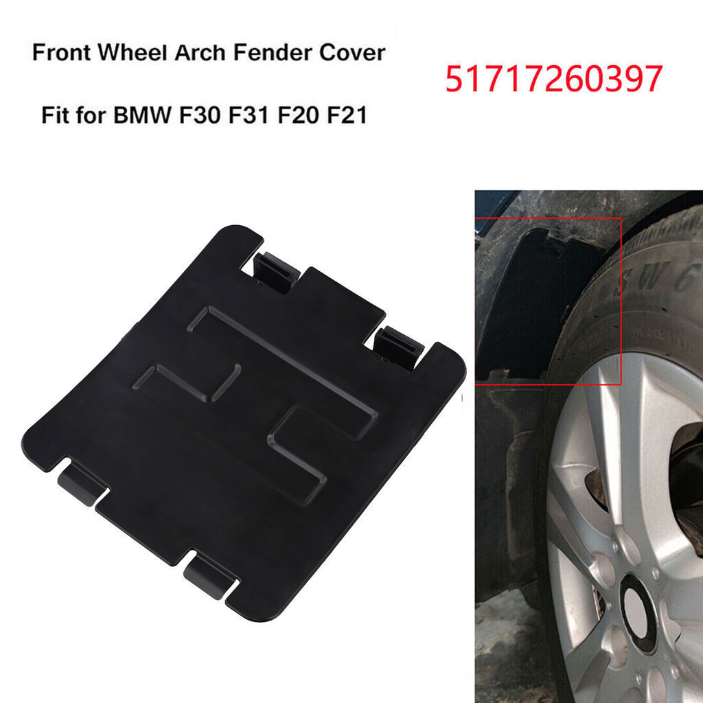 < cosyh > Tấm chắn bùn lót bảng điều khiển truy cập LH = RH Dành cho xe BMW F20 F30 320i 328i 51717260397