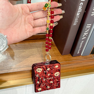 Ốp điện thoại gấp cho Oppo Find N2 N3 Flip Lucky Bag Golden Horse Bracelet Vỏ điện thoại TPU cứng
