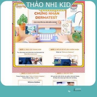 Bỉm ngày ,đêm Gooby Extra Quần/Dán siêu mỏng mềm, thấm hút tốt size dán NB/S/M quần M/L/XL/XXL/XXXL- THẢO NHI KID