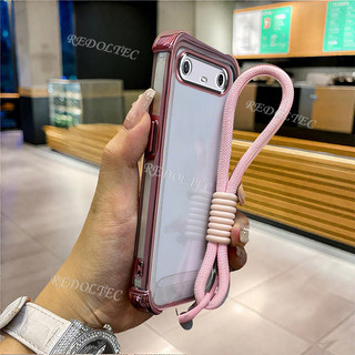 Ốp lưng Tecno Spark Slim Vỏ trong suốt chống sốc có dây buộc 2025 Thiết kế mới Camera Protecion Vỏ điện thoại mềm siêu mỏng Tecno SparkSlim