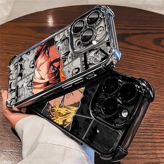 Ốp Điện Thoại Cho Huawei Honor 400 Pro Magic 7 Lite X9D X9B X9A X8C X7A X8A X8B X6C X6A X8 50 P30 Lite P40 Vỏ Anime One Piece Ace Hancock Mạ Rõ Ràng Hoạt Hình Sang Trọng
