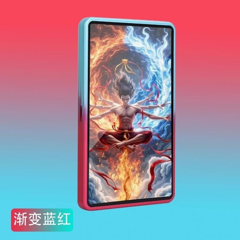 Màu Gradient Hợp kim nhôm Thẻ được phân loại Hộp bảo vệ cho PSA / CGC Tấm Thẻ giao dịch Hộp bảo vệ hợp kim nhôm Kính hai mặt 35PT PSA / CGC Hộp Bảo vệ tia cực tím trong suốt