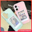 Ốp Lưng Cho Oppo A74 A5i A3X A15s A5Pro A5 A54 A77 A5X A38 A3Pro A60 A18 A3s A15 A3 A79 A17 A52 A78 A16 A58 A98 Reno 10 11 12F 11F Cặp Đôi Màu Trơn Ngọt Ngào Mới 2 in1 Vỏ Mềm