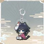 HK1 Demon Slayer Acrylic Móc Khóa Tomioka Giyuu Mặt Dây Chuyền Túi Dễ Thương Phụ Kiện Anime Ngoại Vi KH1