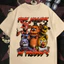 YB1 Năm Đêm Tại Freddy 2 Năm Đêm Tại Freddy Áo Thun Mềm Mùa Hè Anime Tay Ngắn Top BY1