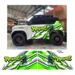 Bộ tem dán sườn xe vf3, tem xe gia đình phong cách, Decal Sticker dán xe vf3, nhiều mẫu HOT cho bạn lựa c — ảnh 4
